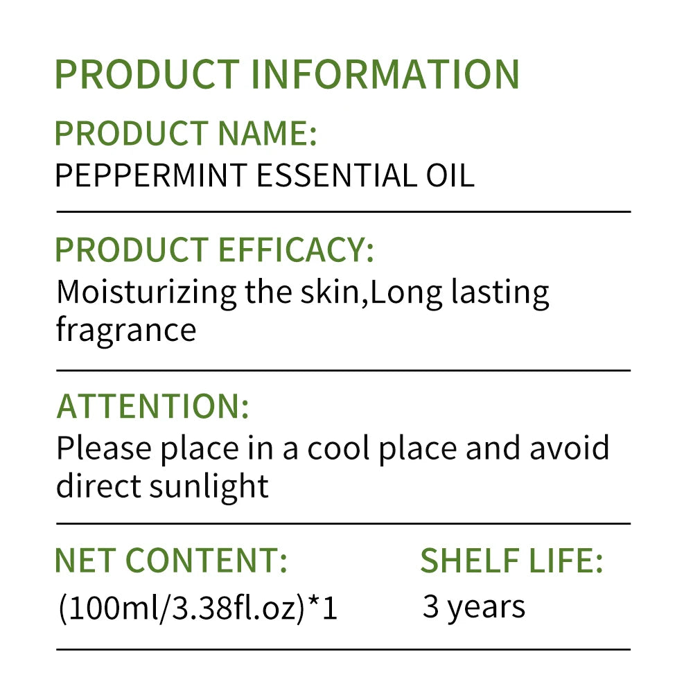 Peppermint Diffuser Oil